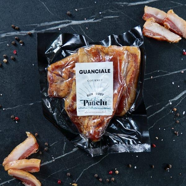 Guanciale – gușă de porc